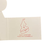 Stand Up Card Circus Strongman