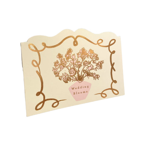 Wedding Card On Your Wedding Blooms
