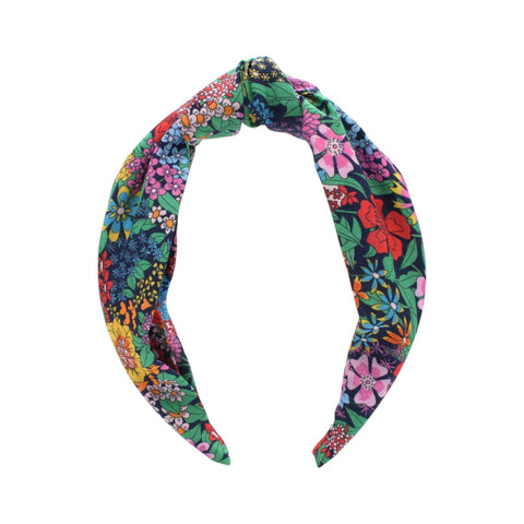 Knot Hairband Liberty Fabric Strawberry Ciara E