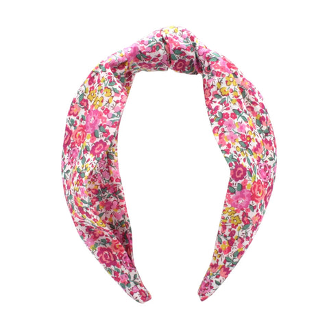 Knot Hairband Liberty Fabric Emma And Georgina N