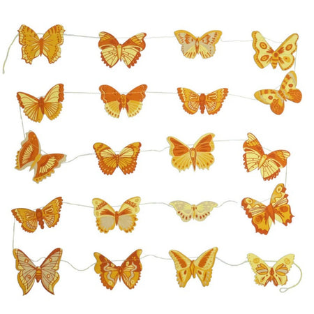 Garland Sewn Paper British Butterflies