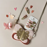 Hair Clip Set Of 2 Patchwork Butterfly