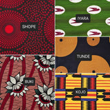 Apron African Wax Fabric Print Buki