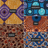 Apron African Wax Fabric Print Bunmi
