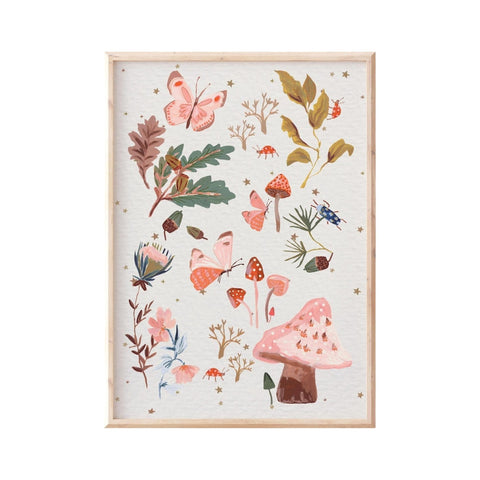 Forest Butterfly A4 Print