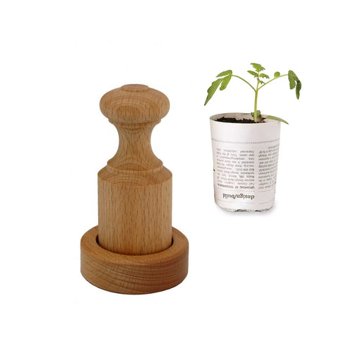 Garden Paper Plant Pot Press