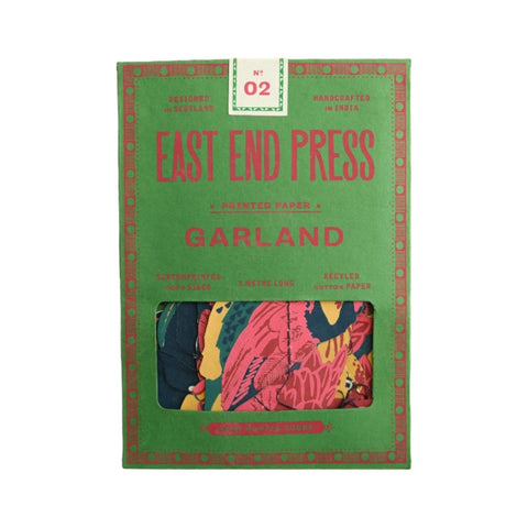 Garland Sewn Paper Tropical Birds