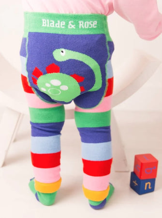 Leggings Cotton Bright Dino