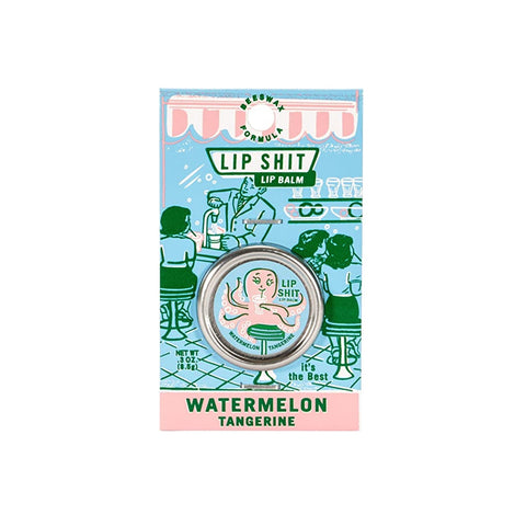 Lip Shit Beeswax Lip Balm Watermelon Tangerine