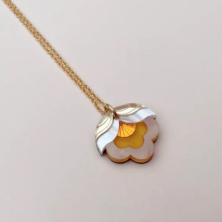 Necklace Floral Pendant Anna Sunshine