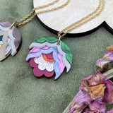 Necklace Floral Pendant Nell Multi