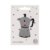 Patch Iron On Coffee Pot