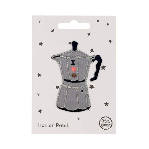 Patch Iron On Coffee Pot