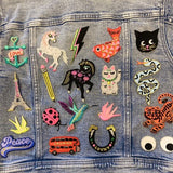 Patch Iron On Coffee Pot