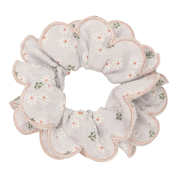 Mini And Lula Scalloped Floral Scrunchie