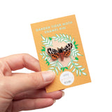 Pin Brooch Tiger Moth