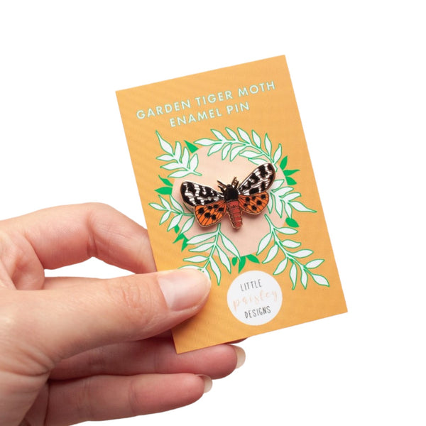 Pin Brooch Tiger Moth