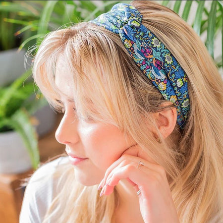 Headband Twist Liberty Print Strawberry Print J