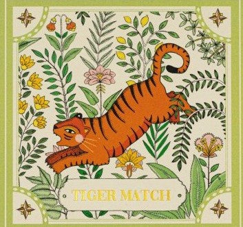 Boxed Matches Arianes Green Tiger