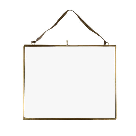 Hanging Brass Frame Landscape 20 x 15 cm
