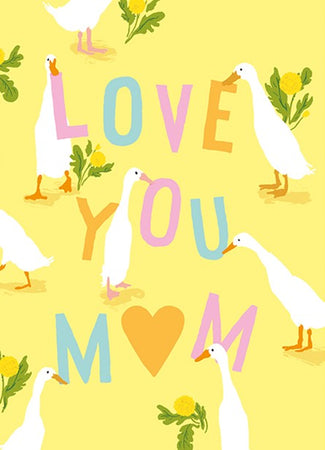 Mothers Day Card Love You Mum