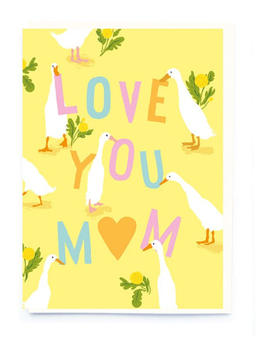 Mothers Day Card Love You Mum