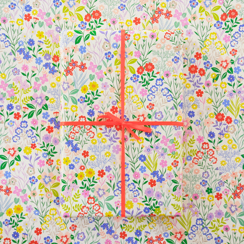 Gift Wrap Sheet Flora