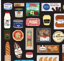 French Larder Food Print A3