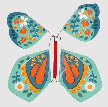 Magic Butterfly Wind Up And Fly Blue