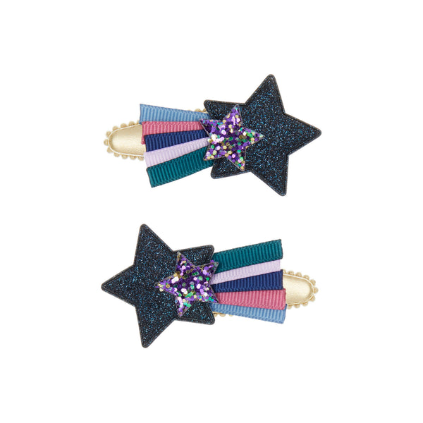 Hair Clips Set Of 2 Hooray Lucia Shooting Star