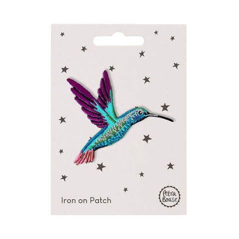 Patch Iron On Hummingbird