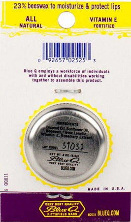 Lip Balm Beeswax Pineapple Brown Sugar