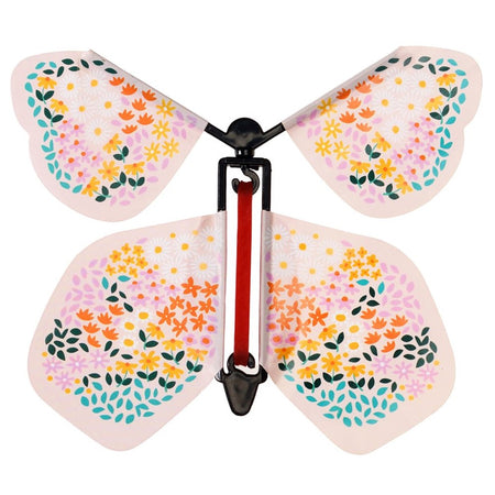 Magic Butterfly Wind Up And Fly Pink