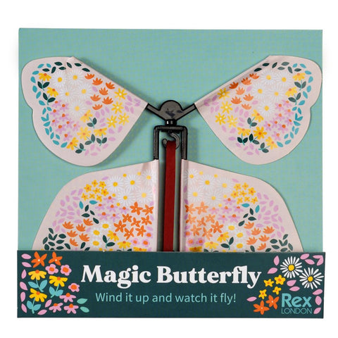 Magic Butterfly Wind Up And Fly Pink