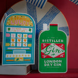 Card Gin Bottle