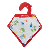 Bib Bandana Organic Cotton Jumping Frog