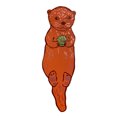 Bookmark Leather Otter Apricot