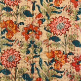 Kantha Throw Floral Garden