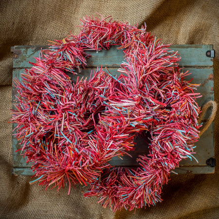 Tinsel Recycled Paper With Glitter Multi Coloured