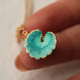 Necklace Turquoise Leaf