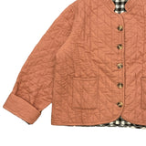 Jacket Quilted Cotton Tea Rose Pink
