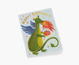 Happy Birthday Card Dragon
