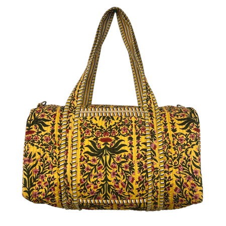 Duffle Bag Yellow Vine