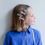 Hair Clips Party Over The Rainbow