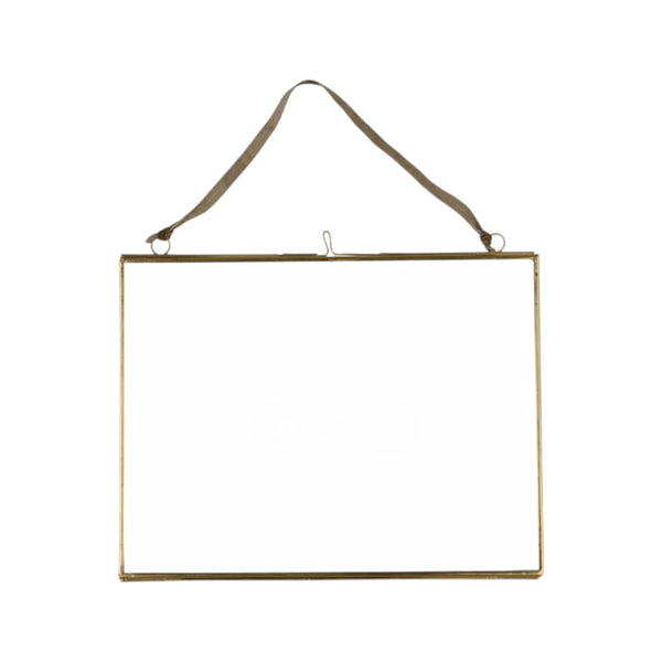 Hanging Brass Frame Landscape 20 x 15 cm