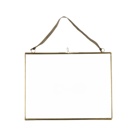Hanging Brass Frame Landscape 20 x 15 cm