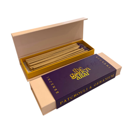 Incense Sticks Boxed Natural Patchouli And Geranium