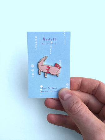 Enamel Pin Axolotl