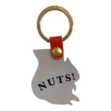 Leather Key Fob Squirrel