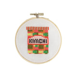 Cross Stitch Kit Kimchi